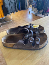 Load image into Gallery viewer, Shoe Size 38 Birkenstock Brown Sandals