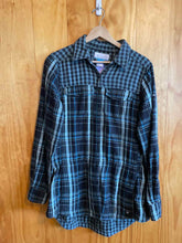 Load image into Gallery viewer, Size Large Columbia Blue Women's Flannel