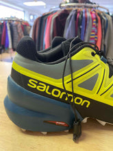 Load image into Gallery viewer, Women's Shoe Size 8.5 Salomon neon Trail Running Shoes