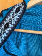 Load image into Gallery viewer, Size Unknown unbranded Turquoise Women's Sweater & Sweatshirt