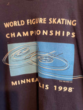 Load image into Gallery viewer, Size Medium Jerzees Navy Women's Short Sleeve Shirt