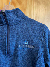 Load image into Gallery viewer, Size Medium Eddie Bauer Navy Women's Fleece Sweatshirt