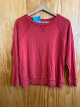 Load image into Gallery viewer, Size M Eddie Bauer Red Women's Long Sleeve Shirt