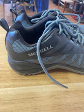Load image into Gallery viewer, Women's Shoe Size 10 Merrell Blue Hiking Shoes