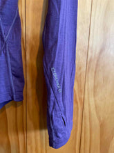 Load image into Gallery viewer, Size Medium Icebreaker Purple Women's Long Sleeve Shirt