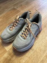 Load image into Gallery viewer, Shoe Size 9 Hoka Grey Running Shoes