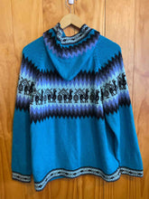 Load image into Gallery viewer, Size Unknown unbranded Turquoise Women's Sweater & Sweatshirt