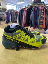 Load image into Gallery viewer, Women's Shoe Size 8.5 Salomon neon Trail Running Shoes