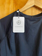 Load image into Gallery viewer, Size Large Bubblelime Black Women's Short Sleeve Shirt