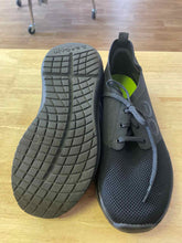 Load image into Gallery viewer, Shoe Size 9.5 Oofos Black Shoes