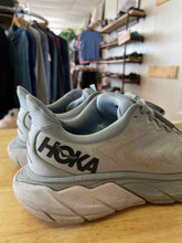 Load image into Gallery viewer, Women's Shoe Size 8.5 Hoka Grey Running Shoes