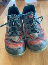 Load image into Gallery viewer, Shoe Size 9.5 Merrell Green Running Shoes