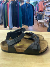 Load image into Gallery viewer, Women's Shoe Size 40 Birkenstock Black Sandals