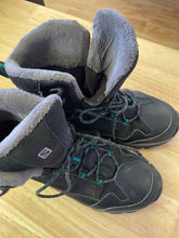 Load image into Gallery viewer, Shoe Size 7 Salomon Black Hiking Boots