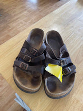 Load image into Gallery viewer, Shoe Size 38 Birkenstock Brown Sandals