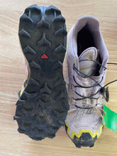 Load image into Gallery viewer, Shoe Size 7.5 Salomon Lavender Trail Running Shoes