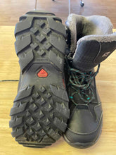 Load image into Gallery viewer, Shoe Size 7 Salomon Black Hiking Boots