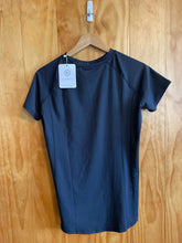 Load image into Gallery viewer, Size Large Bubblelime Black Women's Short Sleeve Shirt