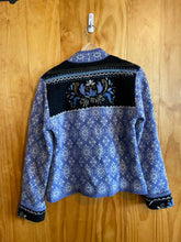 Load image into Gallery viewer, Size Medium Icelandic Design Lavender Women's Sweater & Sweatshirt