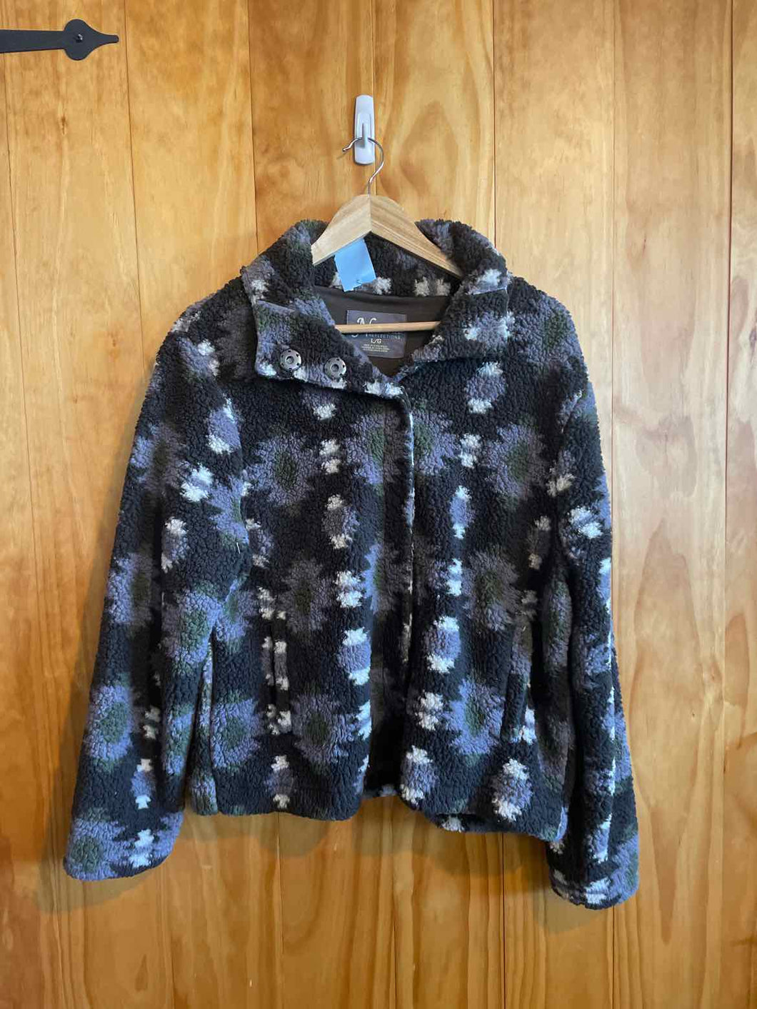 Size L Natural Reflections Charcoal Women's Sweater & Sweatshirt