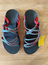 Load image into Gallery viewer, Shoe Size 7 Chaco Red Sandals
