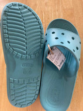 Load image into Gallery viewer, Women's Shoe Size 8 Crocs Blue Sandals
