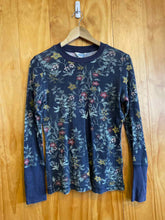 Load image into Gallery viewer, Size Small Sundance Navy Women's Long Sleeve Shirt
