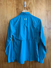 Load image into Gallery viewer, Size Small Under Armour Turquoise Women&#39;s Long Sleeve Shirt
