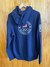 Load image into Gallery viewer, Size XL Ralph Lauren Navy Women's Hoodie
