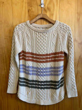 Load image into Gallery viewer, Size Small L.L. Bean Cream Women&#39;s Sweater &amp; Sweatshirt
