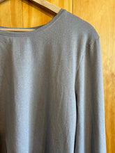 Load image into Gallery viewer, Size XL Athleta Grey Women's Long Sleeve Shirt
