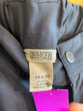 Load image into Gallery viewer, Size 14 Duluth Trading Grey Women&#39;s Hiking Pants
