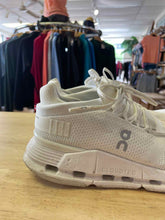 Load image into Gallery viewer, Shoe Size 8.5 On Cloud White Running Shoes
