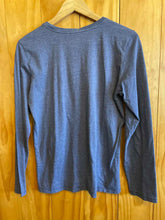 Load image into Gallery viewer, Size Medium Life is Good Blue Women's Long Sleeve Shirt

