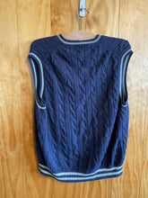 Load image into Gallery viewer, Size Large Brooks Brothers Navy Women's Vest
