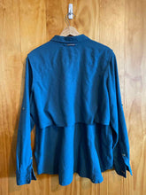 Load image into Gallery viewer, Size X-Large Exofficio Blue Women&#39;s Long Sleeve Shirt
