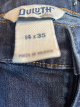 Load image into Gallery viewer, Size 14 Duluth Trading Blue Women's Jeans

