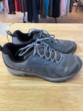 Load image into Gallery viewer, Shoe Size 7.5 Merrell Blue Hiking Shoes
