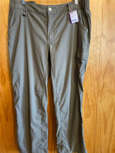 Load image into Gallery viewer, Size 14 Duluth Trading Olive Women's Pants
