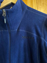 Load image into Gallery viewer, Size Large Marmot Blue Women's Fleece Sweatshirt
