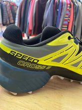 Load image into Gallery viewer, Women's Shoe Size 8.5 Salomon neon Trail Running Shoes
