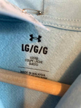 Load image into Gallery viewer, Size Large Under Armour Light Blue Women&#39;s Hoodie
