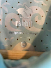 Load image into Gallery viewer, Size Small Rabbit Mint Green Women's Short Sleeve Shirt
