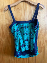 Load image into Gallery viewer, Size 20W Lands End Green Women's Swimsuit
