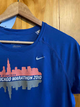Load image into Gallery viewer, Size Medium Nike Blue Women's Short Sleeve Shirt
