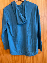 Load image into Gallery viewer, Size Small Life is Good Teal Women's Hoodie
