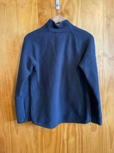 Load image into Gallery viewer, Size S LL Bean Navy Women&#39;s Fleece Sweatshirt
