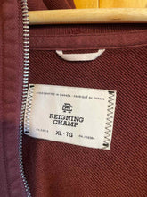 Load image into Gallery viewer, Size XL Reigning Champ Maroon Women&#39;s Hoodie
