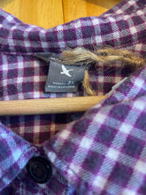 Load image into Gallery viewer, Size 3X Eddie Bauer Purple Women's Flannel
