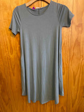 Load image into Gallery viewer, Size M Zenana Light Blue Dress
